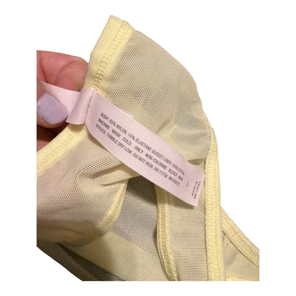 Auden Pink/Yellow Thong Underwear Bundle, Large